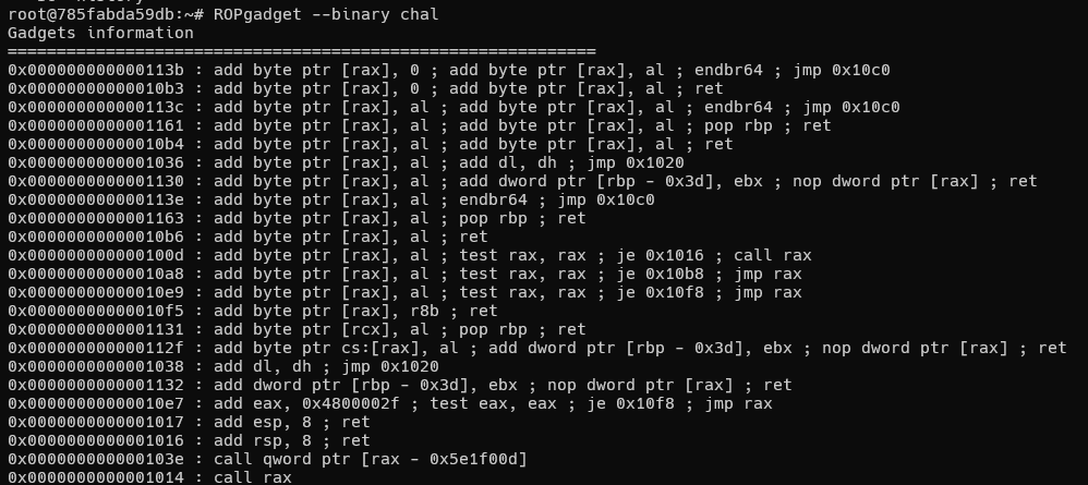ROPgadget